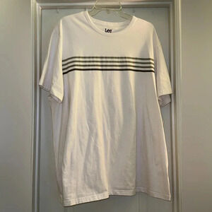 Lee Short Sleeve White Tee